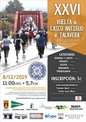 XXVI Vuelta al Casco Antiguo - Edición 2019
